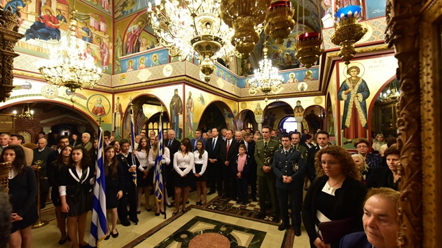 (Δελτίο Τύπου) Αρχιερατική Θεία Λειτουργία - Δοξολογία εις τον Ι.Ν. Κοιμήσεως της Θεοτόκου - Λαγκαδά