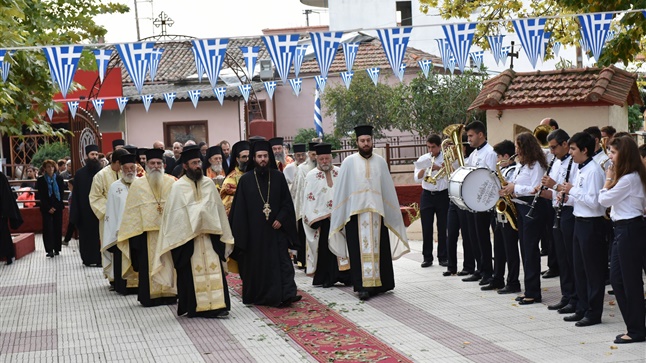 (Δελτίο Τύπου) Υποδοχή του Ι. Λειψάνου του Αγ. Νέστωρος εις τον Ι.Ν. Αγ. Δημητρίου - Χρυσαυγής