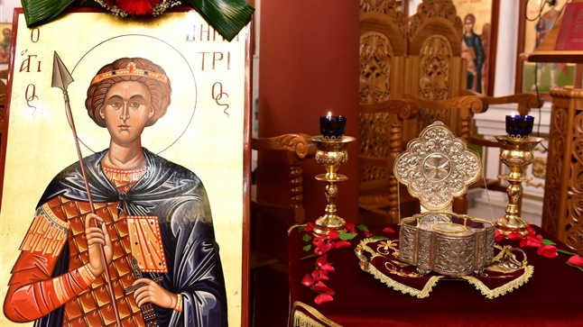 (Φωτογρ. Υλικό) Ακολουθία της Μεγάλης Εβδομάδος του Αγ. Δημητρίου εις τον Ι.Ν. Αγ. Δημητρίου - Πολυδενδρίου