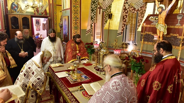 (Δελτίο Τύπου) Αρχαιοπρεπή Θεία Λειτουργία του Αγ. Ιακώβου του Αδελφοθέου εις τον Ι.Ν. Κοιμήσεως της Θεοτόκου - Λαγκαδά