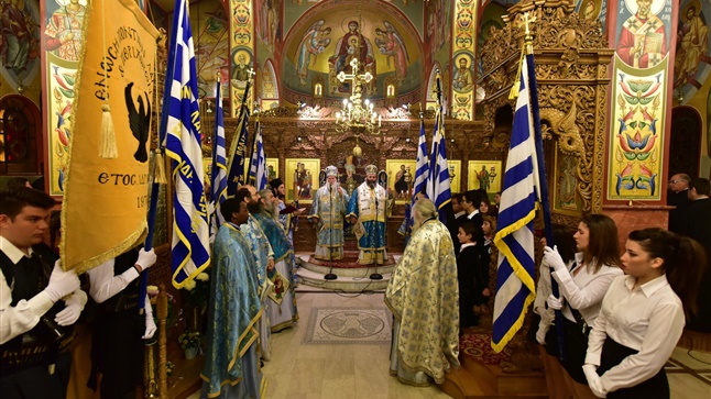 (Δελτίο Τύπου) Πανηγυρική Αρχιερατική Θεία Λειτουργία εις τον Ι.Ν. Κοιμήσεως της Θεοτόκου - Λαγκαδά
