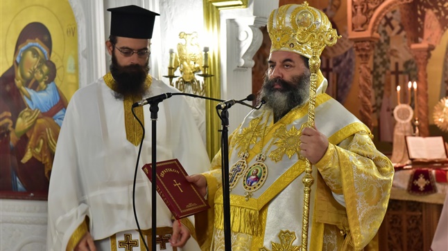 (Δελτίο Τύπου) Αρχιερατική Θεία Λειτουργία & χειροτονία εις τον Ι.Ν. Αγ. Αθανασίου - Νεκταρίου, Καβαλαρίου