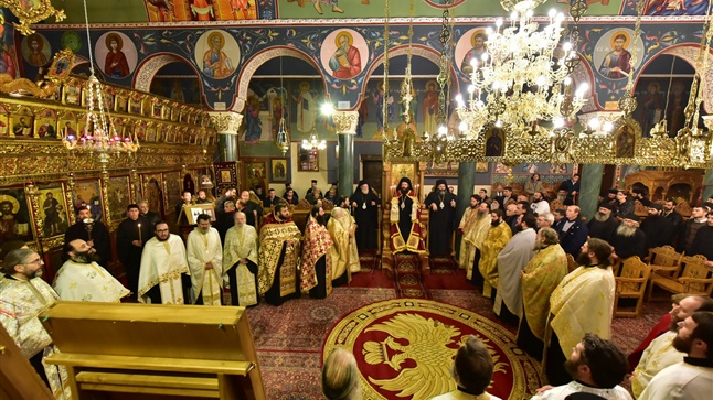 (Δελτίο Τύπου) Μέγας Πανηγυρικός Αρχιερατικός Εσπερινός επί τη Ιερά Μνήμη του Αγίου Δαμασκηνού