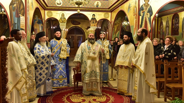 (Δελτίο Τύπου) Αρχιερατική Θεία Λειτουργία εις τον Ιερό Ναό Κοιμήσεως της Θεοτόκου - Λαγκαδά