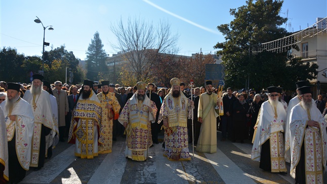 (Φωτογρ. Υλικό) Εόρτιες Εκδηλώσεις εις την Ιερά Μητρόπολη Τρίκκης και Σταγών