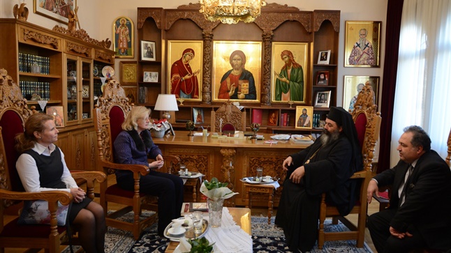 (Δελτίο Τύπου) Επίσκεψη εις την Ιερά Μητρόπολη Λαγκαδά η Πρέσβυς της Αυστρίας