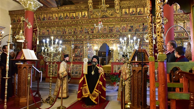 (Δελτίο Τύπου) Αρχιερατική Θεία Λειτουργία εις τον ιστορικό Ναό του Αγ. Γεωργίου - Σοχού