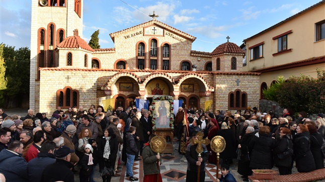 (Δελτίο Τύπου) Μέγας Πανηγυρικός Αρχιερατικός Εσπερινός επί τη Ιερά Μνήμη της Αγίας Νεομάρτυρας Κυράννης της Οσσαίας 