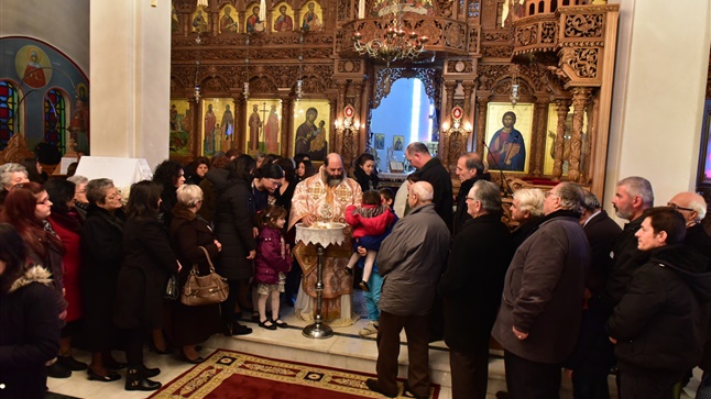 (Δελτίο Τύπου) Αρχιερατική Θεία Λειτουργία εις τον Ιερό Ναό Αγ. Κωνσταντίνου και Ελένης - Βασιλουδίου