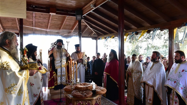 (Δελτίο Τύπου) Μέγας Πανηγυρικός Αρχιερατικός Εσπερινός εις το Ι. Παρεκκλήσιο του Αγ. Λαζάρου - Ευαγγελισμού 