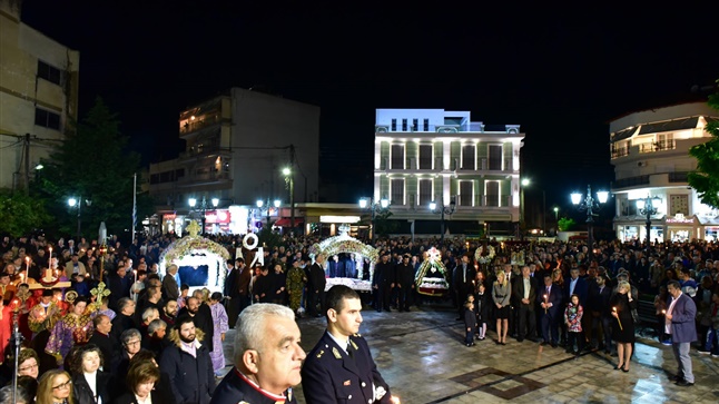 (Δελτίο Τύπου) Η Ακολουθία του επιταφίου εις την Ιερά Μητρόπολη Λαγκαδά