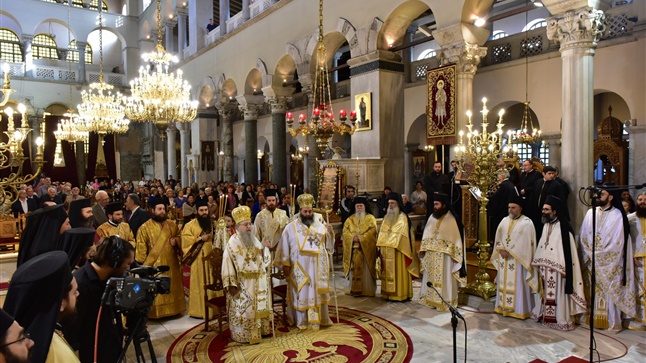 (Δελτίο Τύπου) Αρχιερατικό Συλλείτουργο εις τον Ι.Ν. Αγ. Δημητρίου - Θεσσαλονίκης