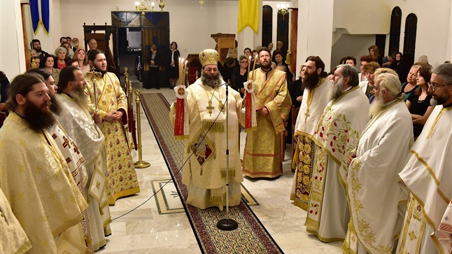 (Δελτίο Τύπου) Ιερά Αγρυπνία επί τη εορτή της Αποδόσεως του Πάσχα εις τον Ι.Ν. Αγ. Πορφυρίου του Καυσοκαλυβίτου - Ηρακλείου