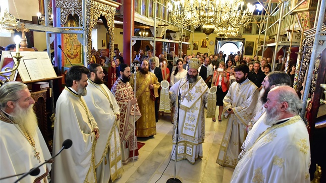 (Δελτίο Τύπου) Αρχιερατική Θεία Λειτουργία εις τον Ιερό Ναό Αγίου Γεωργίου - Σοχού