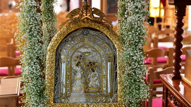 (Δελτίο Τύπου) Πανηγυρική Αρχιερατική Θεία Λειτουργία εις τον Ιερό Ναό Παναγιάς Παρθένου και Αγ. Κυριλλου και Μεθοδίου - Περιβολακίου