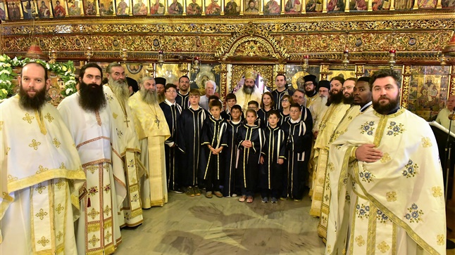 (Δελτίο Τύπου - Θ. Λειτουργία) Ολοκληρώθηκαν οι εόρτιες εκδηλώσεις προς τιμήν του Αγ. Ακακίου Επισκόπου Λητής και Ρεντίνης