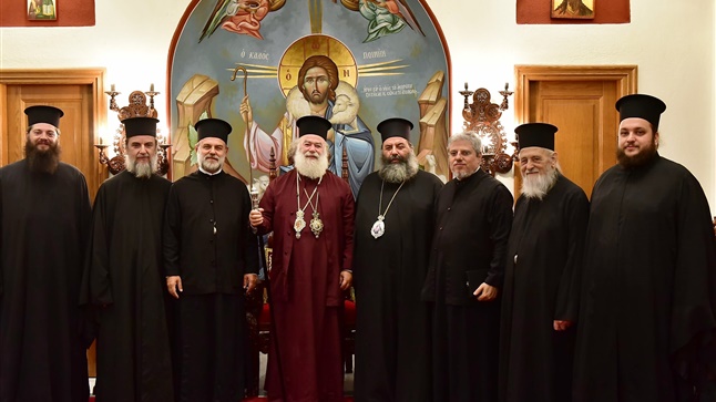 (Δελτίο Τύπου) Υποδοχή της Α.Θ.Μ. του Πάπα και Πατριάρχη Αλεξανδρείας και πάσης Αφρικής κ.κ. Θεοδώρου Β΄εις την Ι.Μ. Λαγκαδά, Λητής και Ρεντίνης