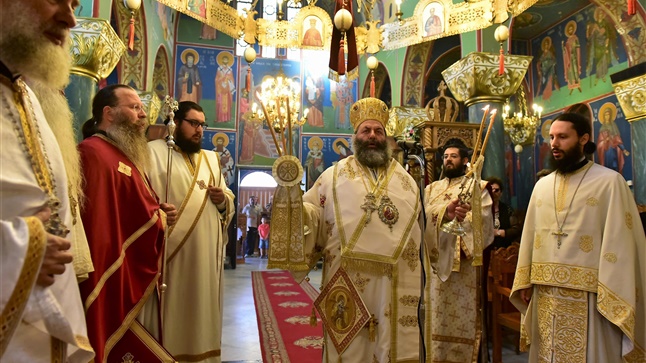 (Δελτίο Τύπου) Αρχιερατική Θεία Λειτουργία εις τον Ι.Ν. Γεννέσιου της Θεοτόκου - Λαγκαδά