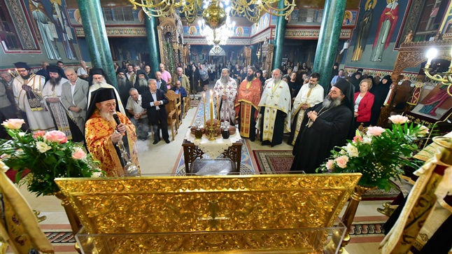  (Δελτίο Τύπου) Ιερά Αγρυπνία επί τη ανευρέση των Ιερών Λειψάνων της Αγ. Νεομάρτυρας Κυράννας της Οσσαίας