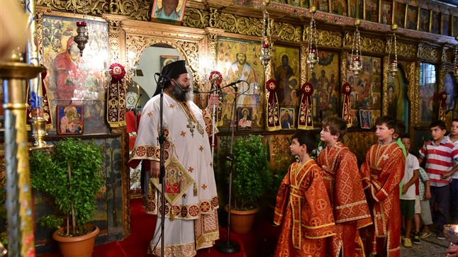 (Δελτίο Τύπου) Αρχιερατική Θεία Λειτουργία εις τον Ιερό Ναό Αγίων Γεωργίου και Δημητρίου - Μελισσοχωρίου