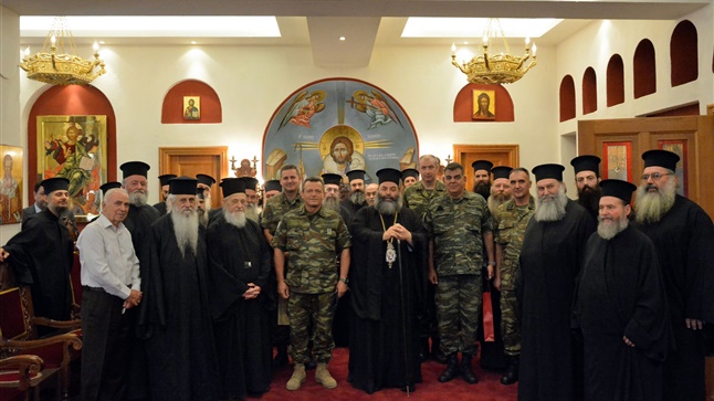 (Δελτίο Τύπου) Επίσκεψη του Αντιστράτηγου Ηλία Λεοντάρη εις την Ιερά Μητρόπολη Λαγκαδά, Λητής και Ρεντίνης