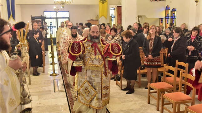 (Δελτίο Τύπου) Αρχαιοπρεπή  Αρχιερατική Θεία Λειτουργία του Αγ. Αδελφοθέου εις τον Ι.Ν. Αγ. Πορφυρίου - Ηρακλείου