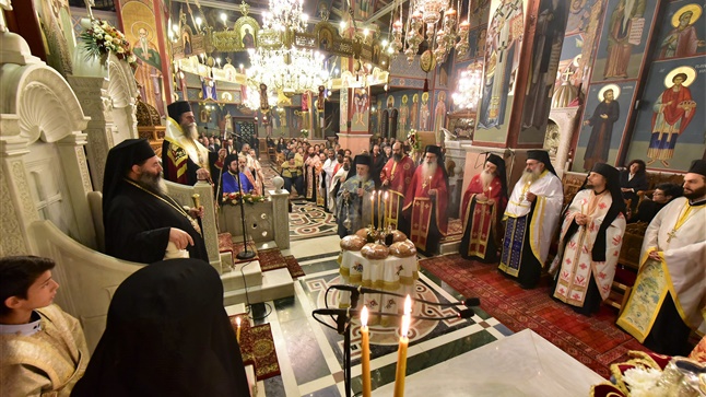 (Δελτίο Τύπου) Μέγας Πανηγυρικός Αρχιερατικός Εσπερινός επί τη Ιερά Μνήμη του Αγ. Νέστορος εις τον Ι.Μ. ναό Αγ. Παρασκευής - Λαγκαδά