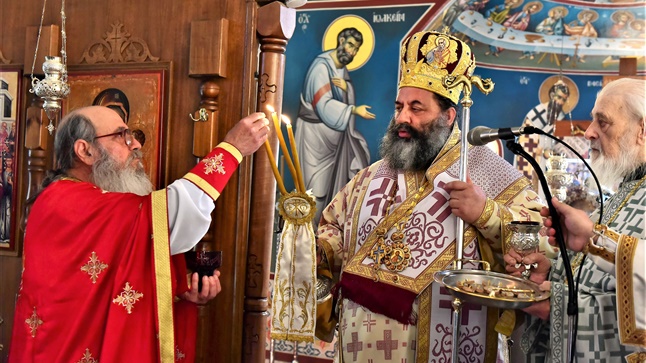 (Δελτίο Τύπου) Εγκαίνια του Ιερού Ησυχαστηρίου των Αγ. Αθανασίου και Κυράμνης- Γαλήνης