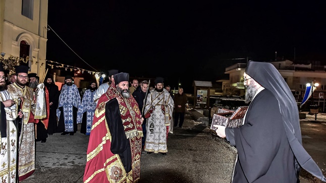 (Δελτίο Τύπου) Υποδοχή του Ιερού Λειψάνου του Αγ. Ιερομάρτυρος Χαραλάμπους εις τον Ι.Ν. Αγ. Γεωργίου - Σοχού