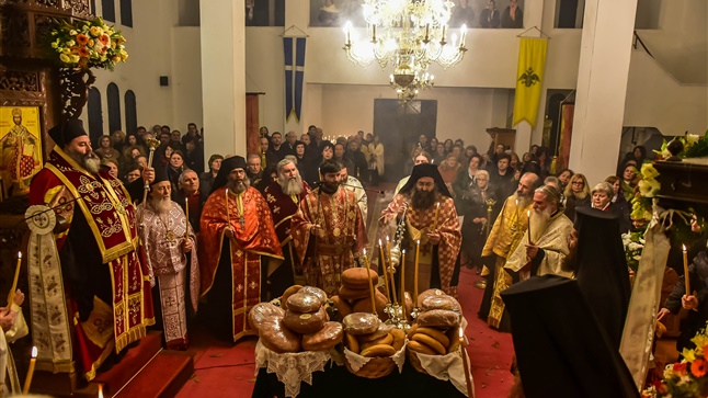 (Δελτίο Τύπου) Ιερά Αγρυπνία επί τη Ιερά Μνήμη του Οσίου Πορφυρίου του Καυσοκαλυβίτου