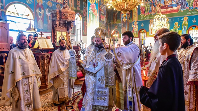 (Δελτίο Τύπου) Αρχιερατική Θεία Λειτουργία εις τον Ι.Ν. Αγ. Αθανασίου - Εγκαίνια του Χαρίσειου Γηροκομείου