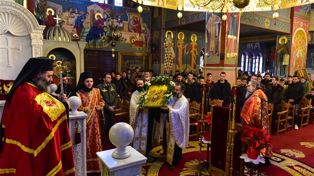 (Δελτίο Τύπου) Η Ακολουθία των Μεγάλων Ωρών των Χριστουγέννων εις τον Ι.Μ. Ναό Αγίας Παρασκευής - Λαγκαδά