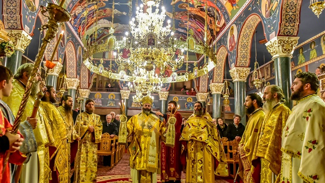 (Δελτίο Τύπου) Πανηγυρική Αρχιερατική Θεία Λειτουργία εις τον Ιερό Ναό Αγίου Αθανασίου - Λητής