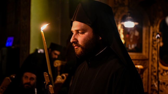 (Δελτίο Τύπου) Κουρά νέου Μοναχού εις την Ιερά Μονή Παντοκράτορος - Μελλισοχωρίου