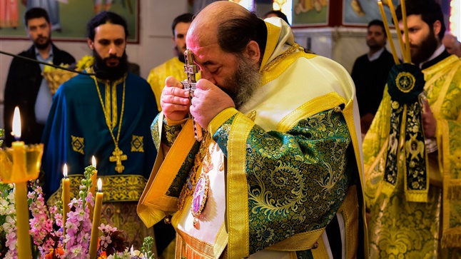 (Δελτίο Τύπου) Αρχιερατική Θεία Λειτουργία την Γ'  Κυριακή των Νυστειών εις τον Ι.Ν. Κωνσταντίνου και Ελένης - Ασσήρου