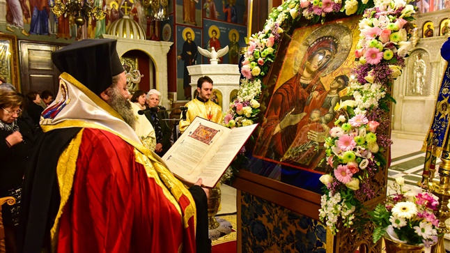 (Δελτίο Τύπου) Η Ακολουθία του Ακαθίστου Ύμνου εις την Ιερά Μητρόπολη Λαγκαδά, Λητής και Ρεντίνης