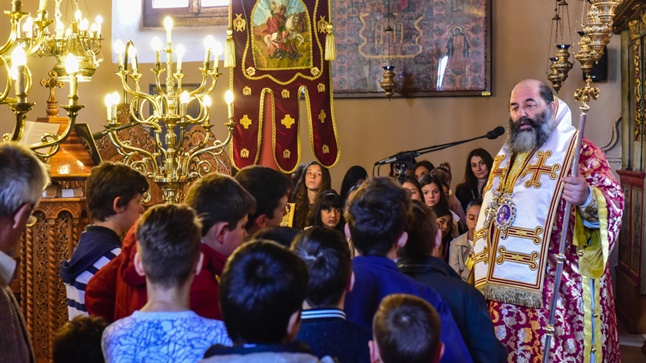 (Δελτίο Τύπου) Η Ακολουθία του Εσπερινού και Αρχιερατική Θεία Λειτουργία εις τον Ι.Ν. Αγ. Γεωργίου - Σοχού