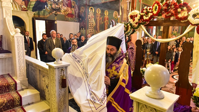 (Δελτίο Τύπου) Η Ακολουθία των Μεγάλων Ωρών και του Εσπερινού της Αποκαθηλώσεως  εις τον Ι.Μ.Ν. Αγ. Παρασκευής - Λαγκαδά