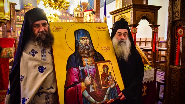 (Δελτίο Τύπου) Η Εορτή του Αγίου Γεωργίου και η Καθιέρωση της νέας Εικόνας του Οσίου Γαβριήλ του Ιβηρίτου