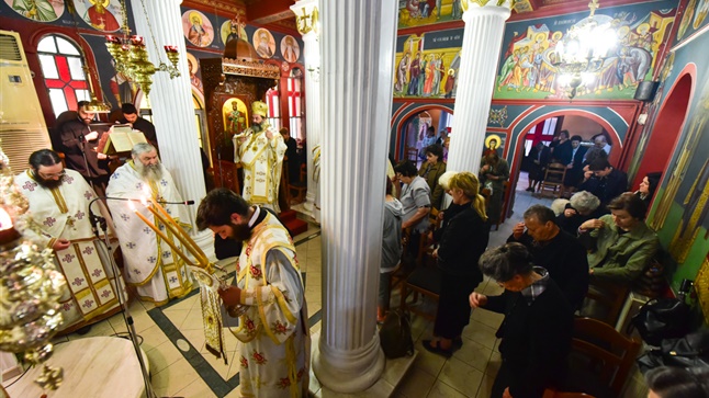 (Δελτίο Τύπου) Αρχιερατική Θεία Λειτουργία εις τον Ι. Προσκυνηματικό ναό Παναγίας Περπατούσας - Ηρακλείου