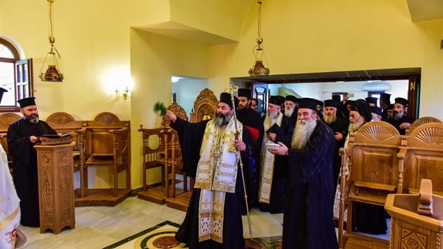 (Δελτίο Τύπου) Θυρανοίξια Ι.Ν. των Παμμεγίστων Ταξιαρχών του Ανδρώου Ησυχαστήριου των Αγ. Αρχαγγέλων