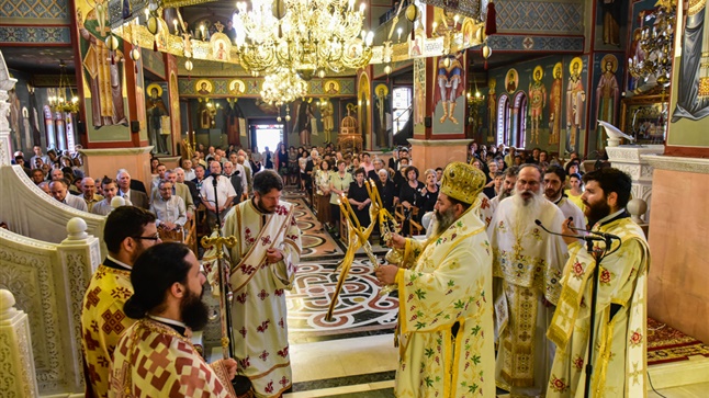 (Δελτίο Τύπου) Η εορτή της Πεντηκοστής εις την Ιερά Μητρόπολη Λαγκαδά, Λητής και Ρεντίνης