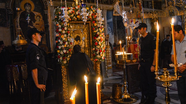 (Δελτίο Τύπου) Ιερά Πανήγυρις του Άξιον Εστί εις τον πάνσεπτο Ιερό ναό του Πρωτάτου - Άγιου Όρους