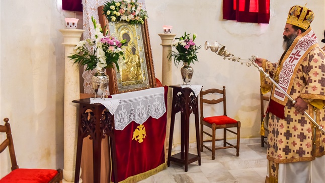 (Δελτίο Τύπου) Αρχιερατική Θεία Λειτουργία εις τον Ι.Ν. Κοιμήσεως της Θεοτόκου - Περιβολακίου