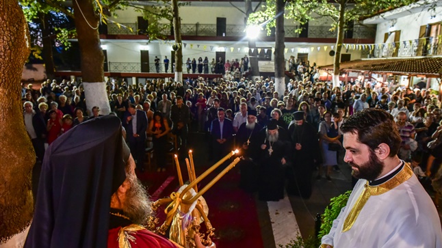 (Μέγας Πανηγυρικός Αρχιερατικός Εσπερινός επί τη εορτή του Γεννεθλίου της Υπεραγίας Θεοτόκου