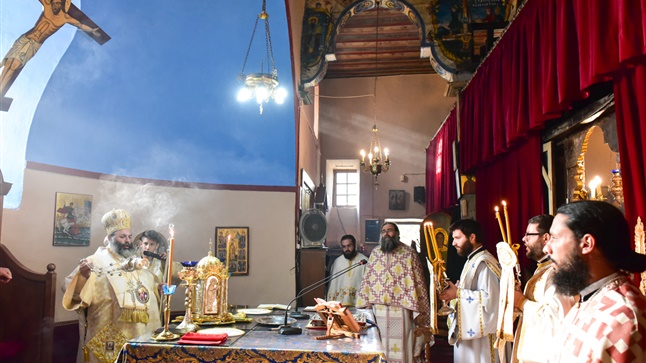 (Δελτίο Τύπου) Αρχιερατική Θεία Λειτουργία Κυριακή προ της Υψώσεως του Τιμίου Σταυρού