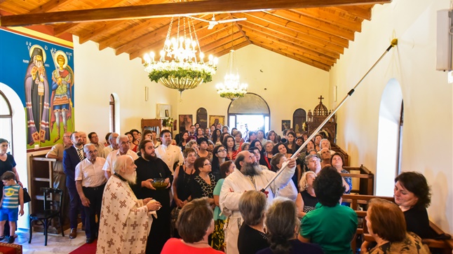 (Δελτίο Τύπου) Ολοκληρώθηκαν τα εγκαίνια του νέου Ιερού ναού της Ζωοδόχου Πηγής - Χρυσαυγής 
