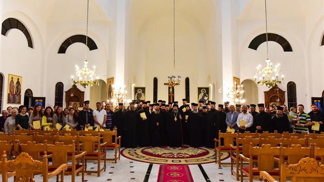 (Δελτίο Τύπου) Αγιασμός επι τη ευκαιρία της ενάρξεως των κατηχητικών σχολείων και των φοιτητικών συνάξεων 