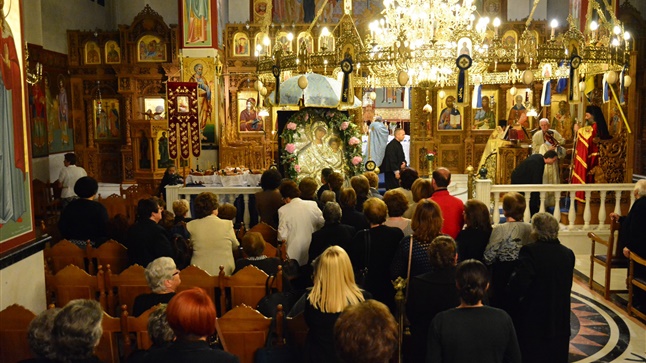 (Δελτίο Τύπου) Μέγας Πανηγυρικός Αρχιερατικός Εσπερινός εις τον Ιερό Ναό Αγίου Νικολάου - Λαγυνών