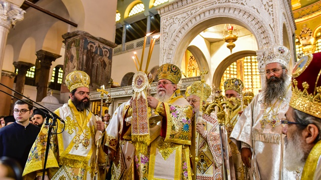 Χειροτονία του νέου Μητροπολίτου Φιλίππων, Νεαπόλεως και Θάσου κ.κ. Στεφάνου εις τον Ι.Μ.Ν. Αγ. Δημητρίου - Θεσσαλονίκης